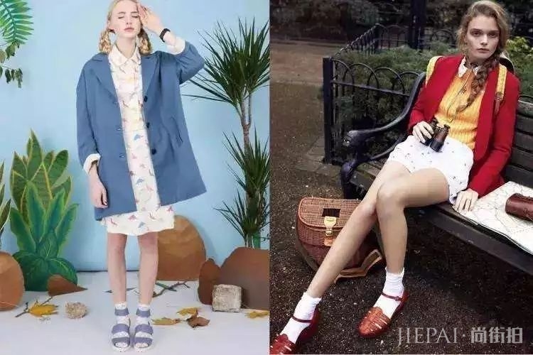 你还在露脚踝、卷裤脚?露袜子才是18年最流行