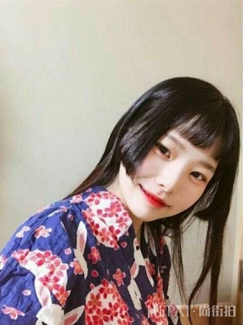 崔雪莉新发型真实用,藏起小肉脸!