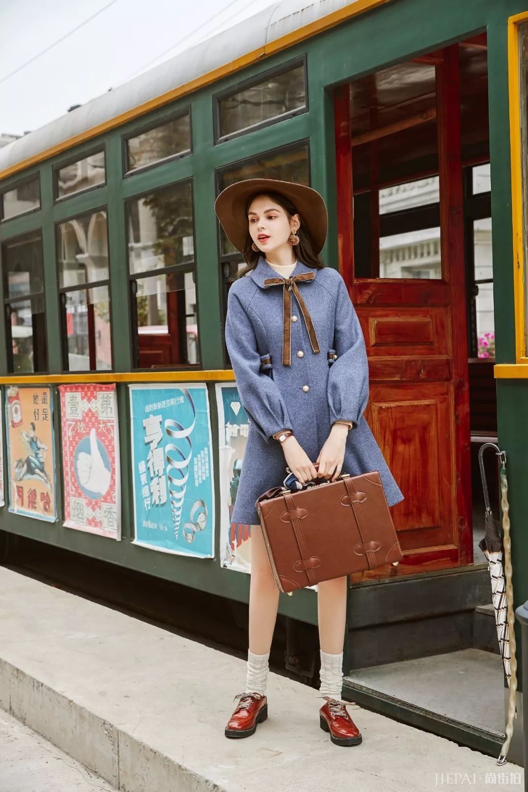 45件秋冬呢大衣，让你巨美巨有气质！