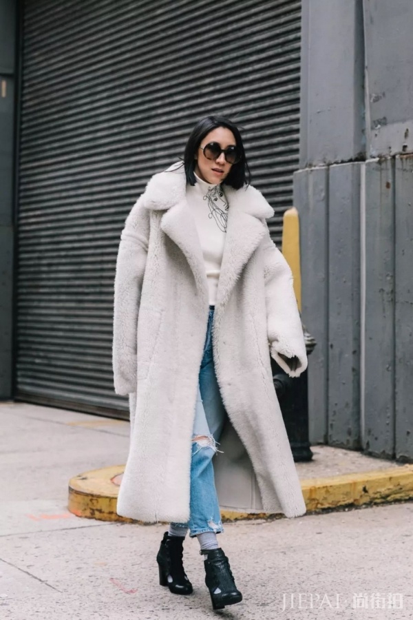 羊羔毛外套冬季最拉风保暖！