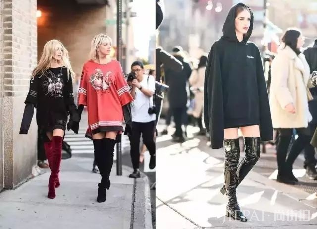 秋冬这三款靴子搭裙子,即美丽又不冻人!