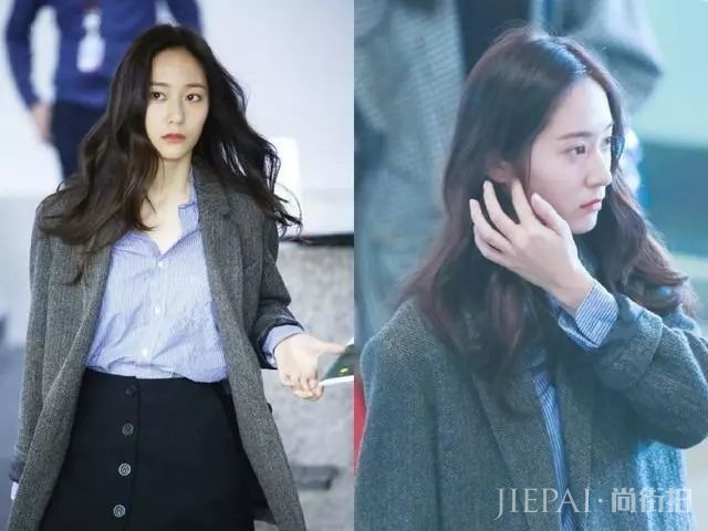 郑秀晶的私服真是帅气，迷人的存在！