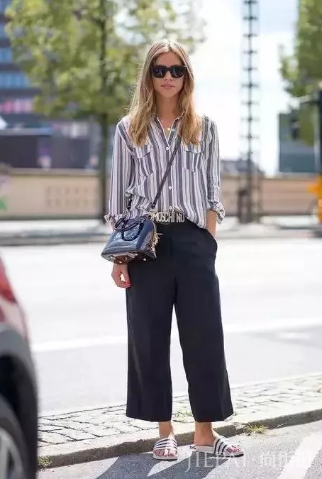 矮个子千万别碰这2款阔腿裤，谁穿谁丑！