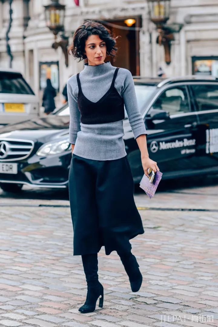 灰色这样穿,自带高级感!!