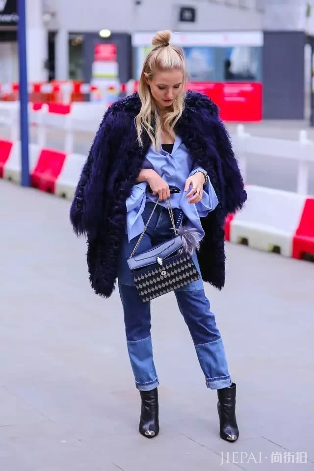 时尚博主示范 即使身高不高也能穿的美美的