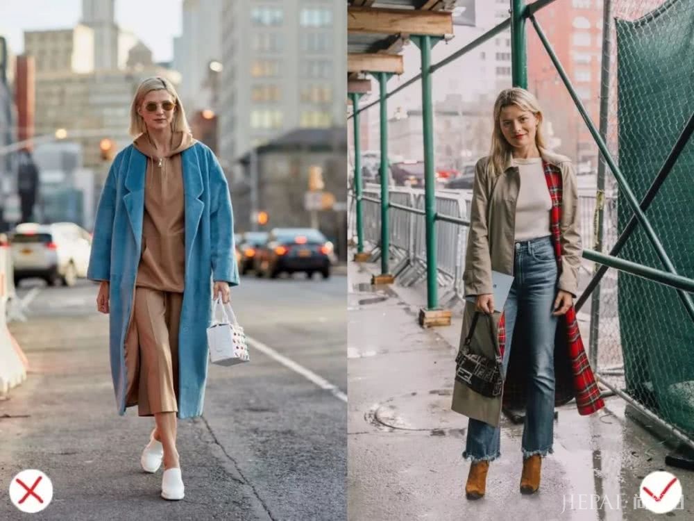 大衣怎么穿才好?当然敞开穿才最好看!