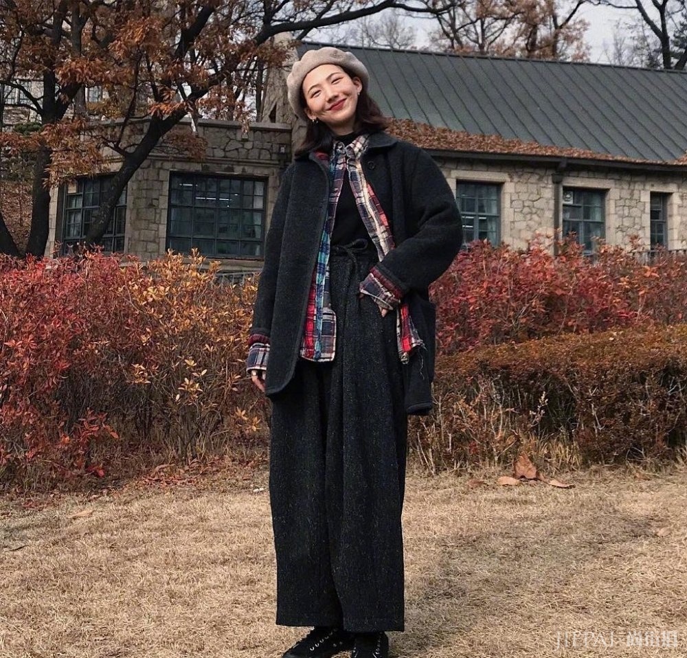 14套冬季出街复古穿搭，自信又有气质，让你变身韩系温柔小姐姐