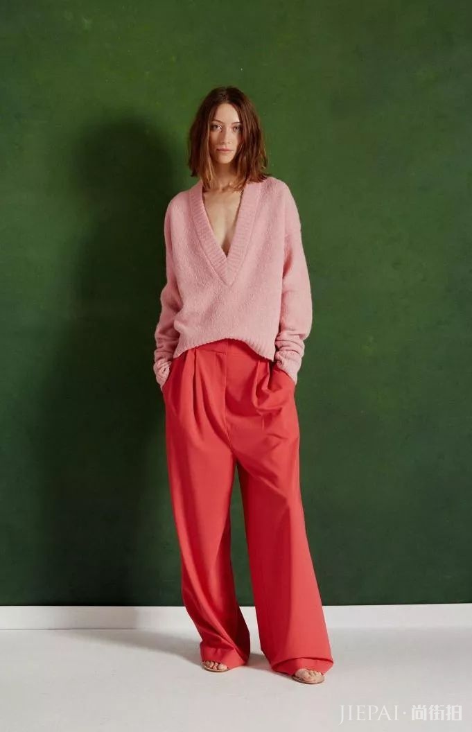 V领针织衫，显瘦易搭，初冬和来年开春必备