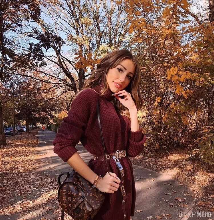 高领毛衣,外穿内搭皆相宜