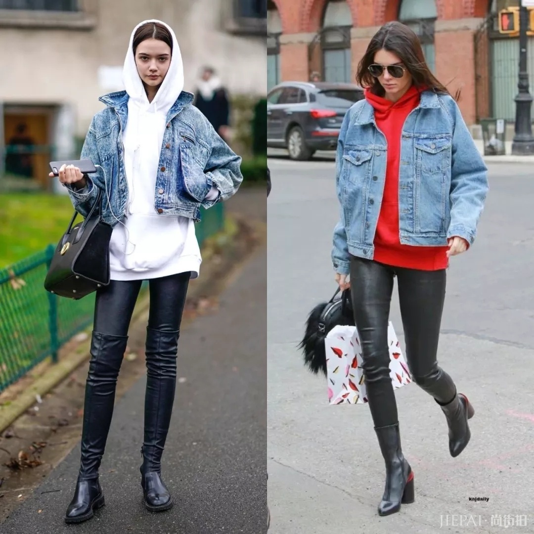 卫衣内搭的100种方法，这样穿保暖又显瘦时髦炸了！