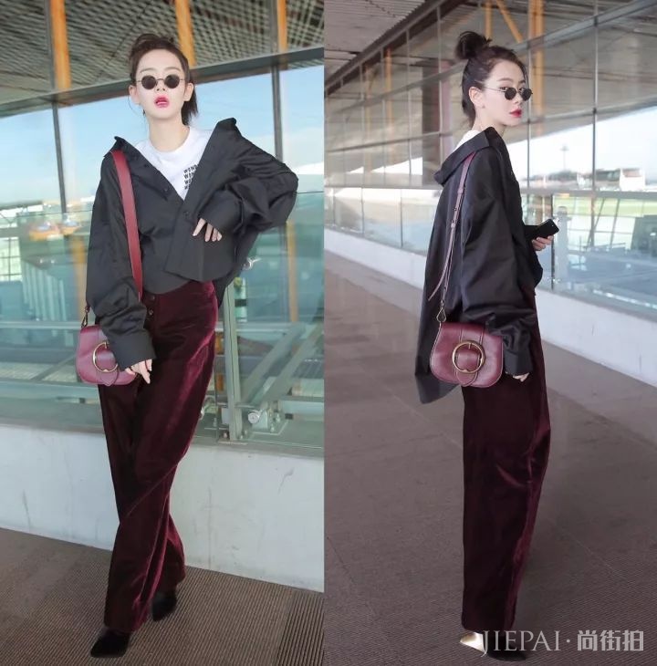 冬季红色色,酒红色,穿对真的好看爆了!!