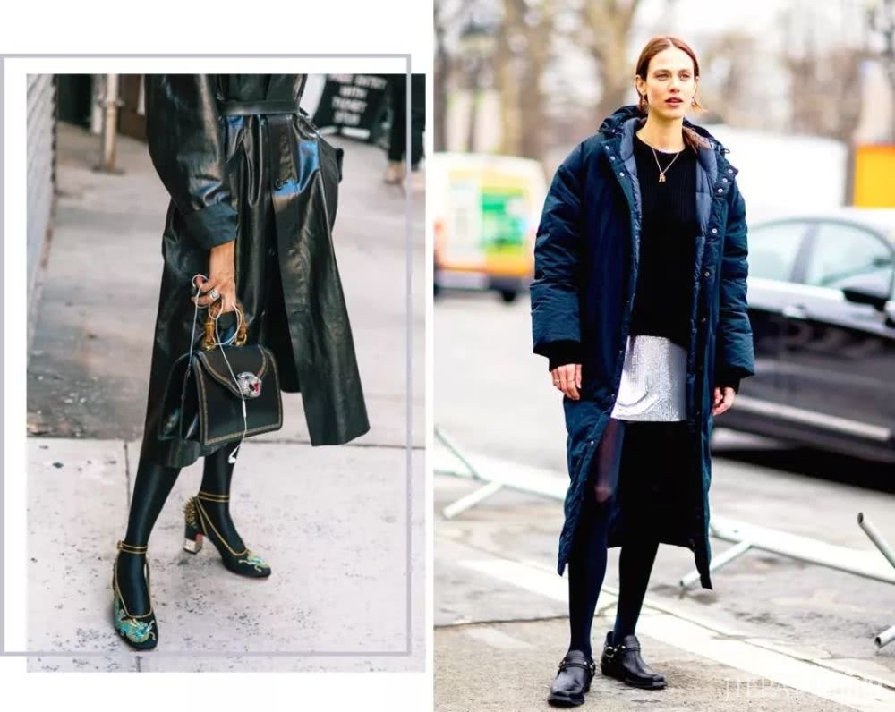 跟着欧美潮女学习裙子搭配,在秋冬穿得美美的