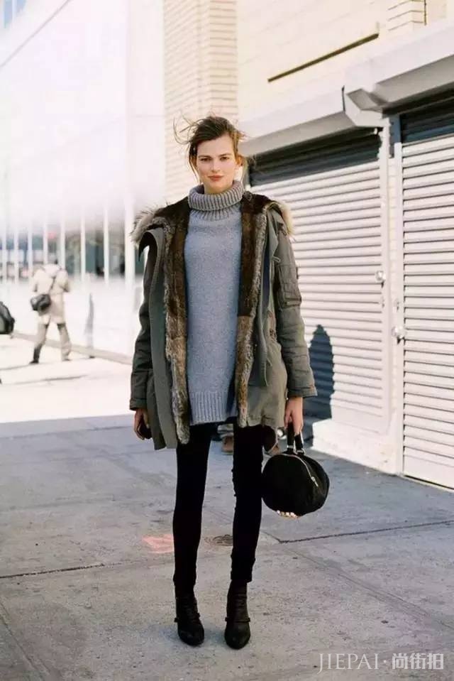 冬天，这件外套比羽绒服有气质