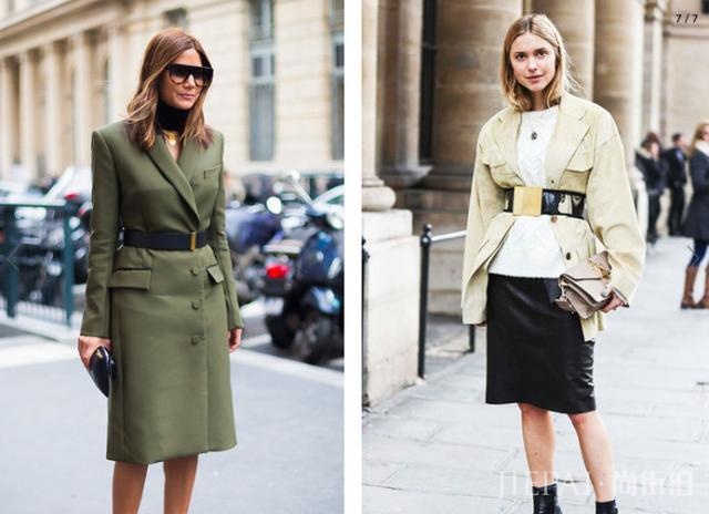 纽约人的冬季街拍穿衣技巧，一个配件即可告别冬日臃肿立即显瘦