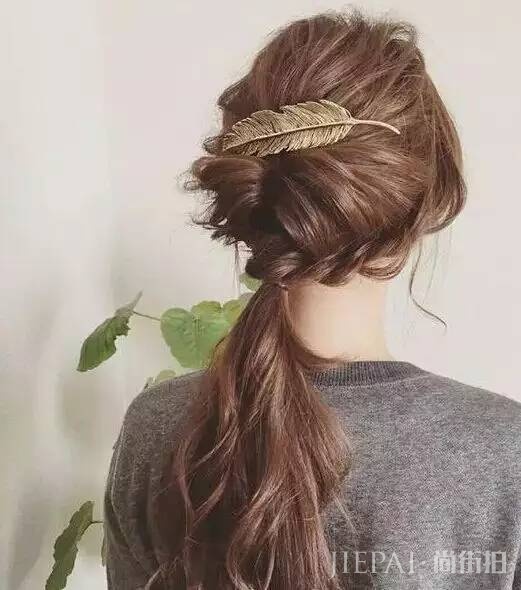 满大街都是半丸子头，我决定美的跟你不一样