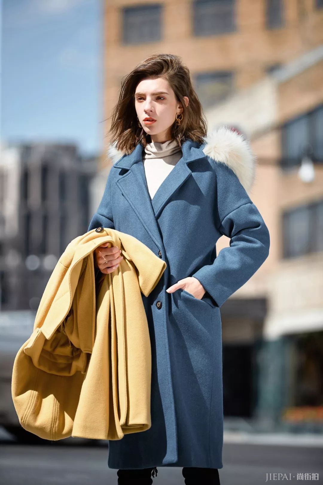 45件秋冬呢大衣，让你巨美巨有气质！
