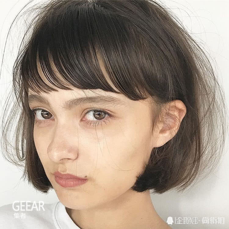 日本女生冬日气质短发灵感，原来短发也可如此多变化