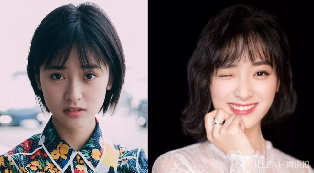 沈月瘦没瘦我不知道，但这款发型真的挺显瘦！