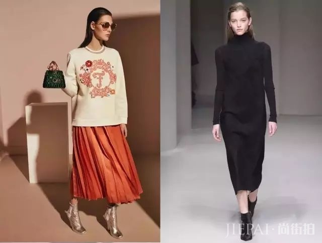 今年长裙+靴子没什么特别，就是特别时髦保暖！