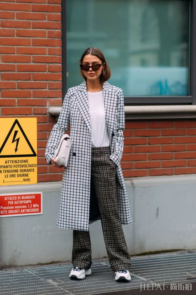 欧美街拍 潮人们穿阔腿裤高级爆了