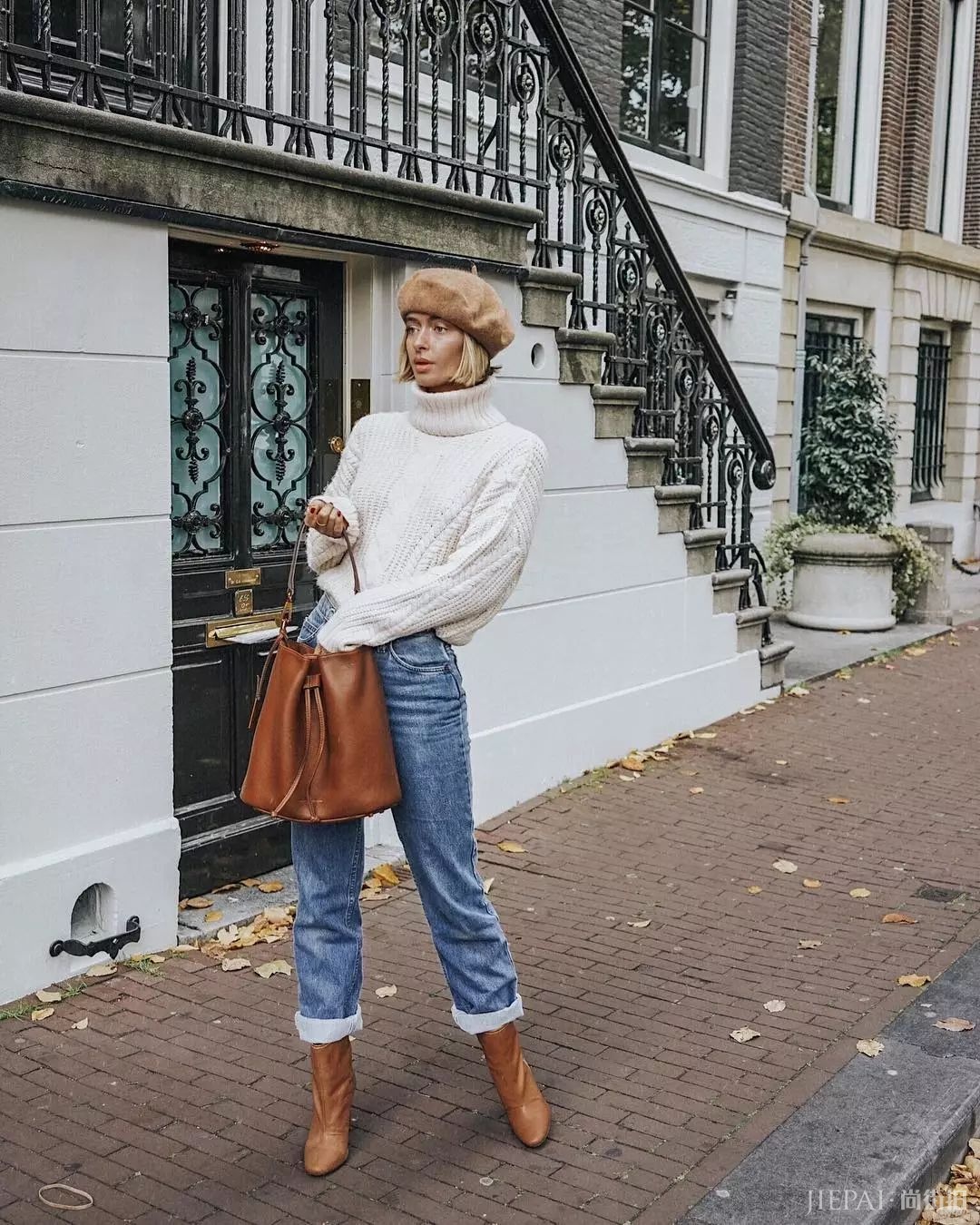 高领毛衣,外穿内搭皆相宜