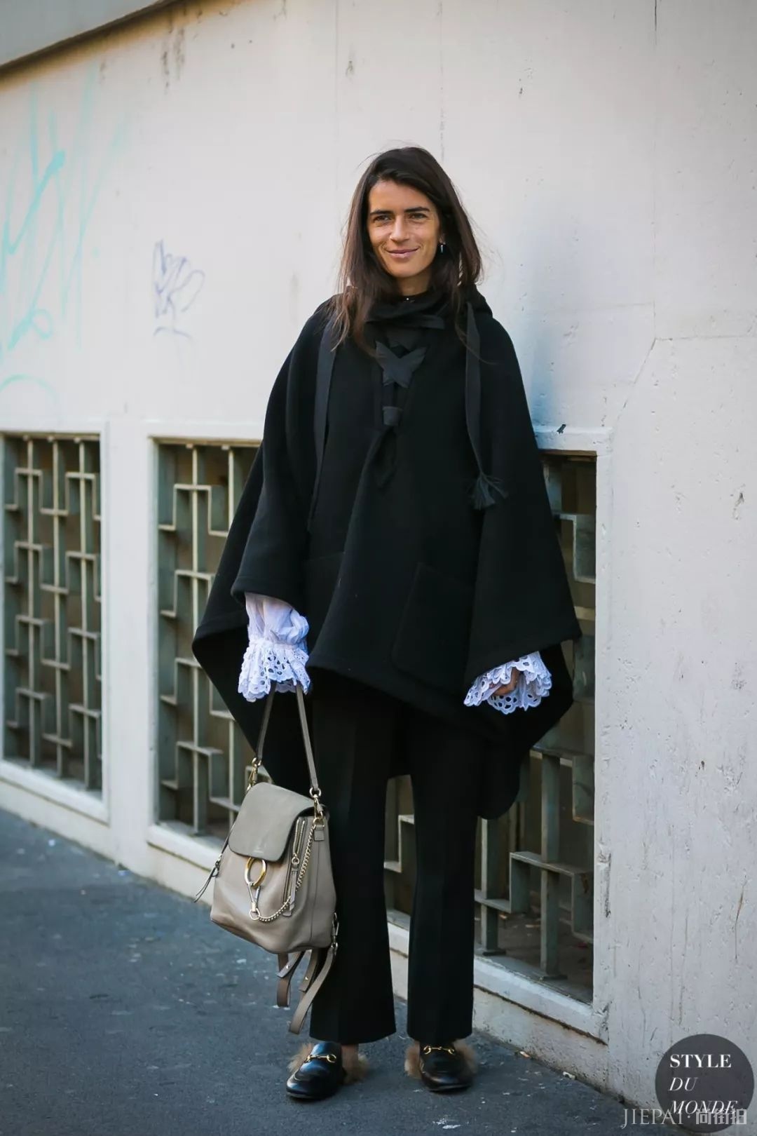 现在流行这么穿大衣+阔腿裤!保暖又显瘦!