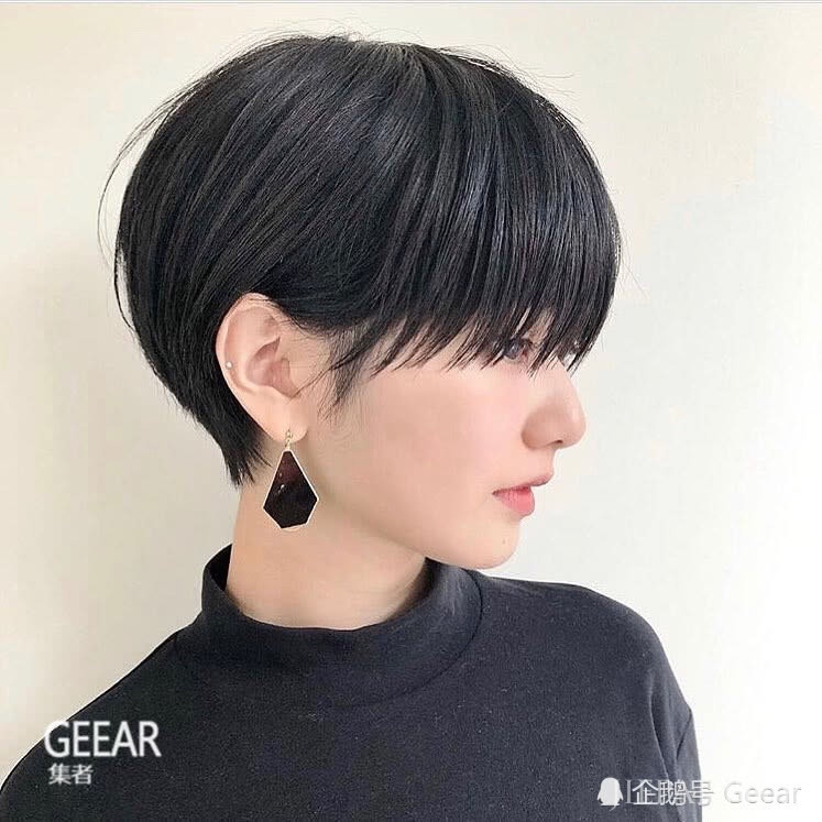 日本女生冬日气质短发灵感，原来短发也可如此多变化