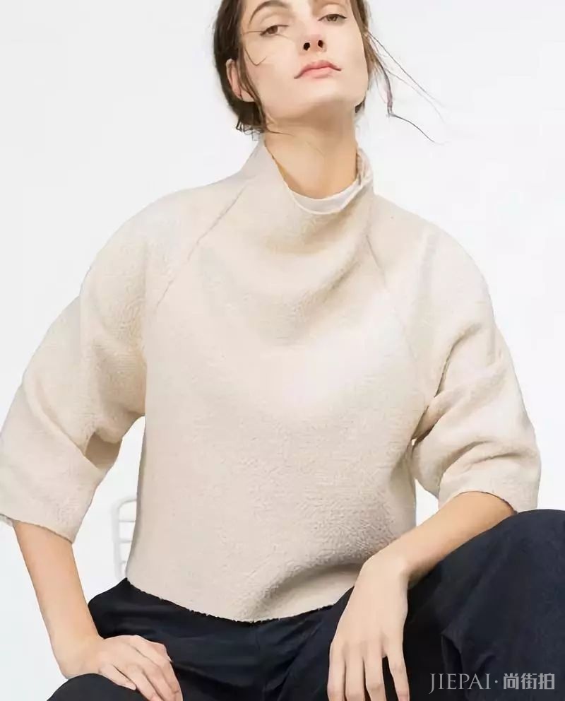 烟囱领毛衣，现在穿正美