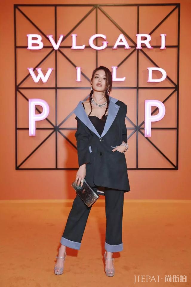 国际超模付欢欢携手舒淇蔡依林助力BVLGARI珠宝WILD POP狂欢之