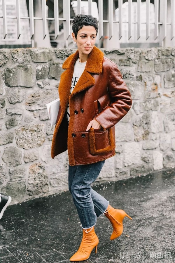 羊羔毛外套冬季最拉风保暖！