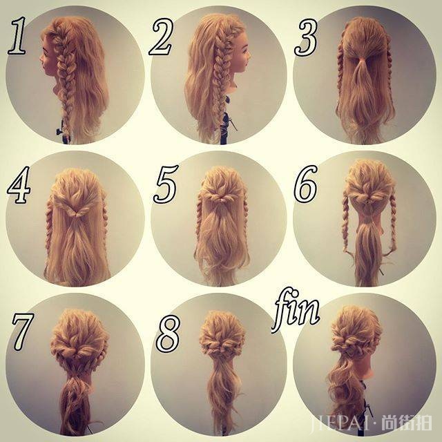 满大街都是半丸子头，我决定美的跟你不一样