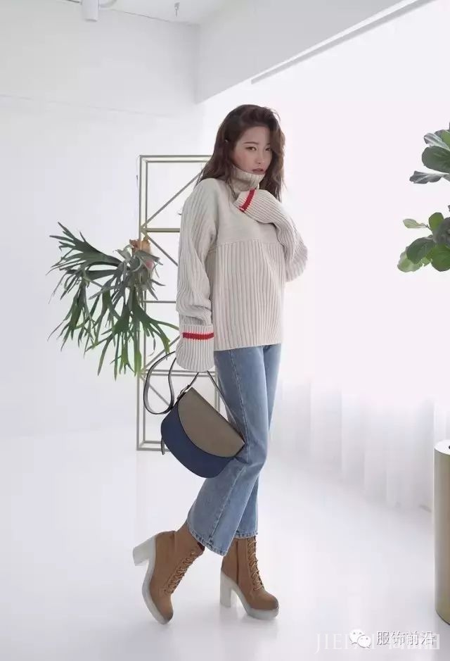 高领毛衣,外穿内搭皆相宜