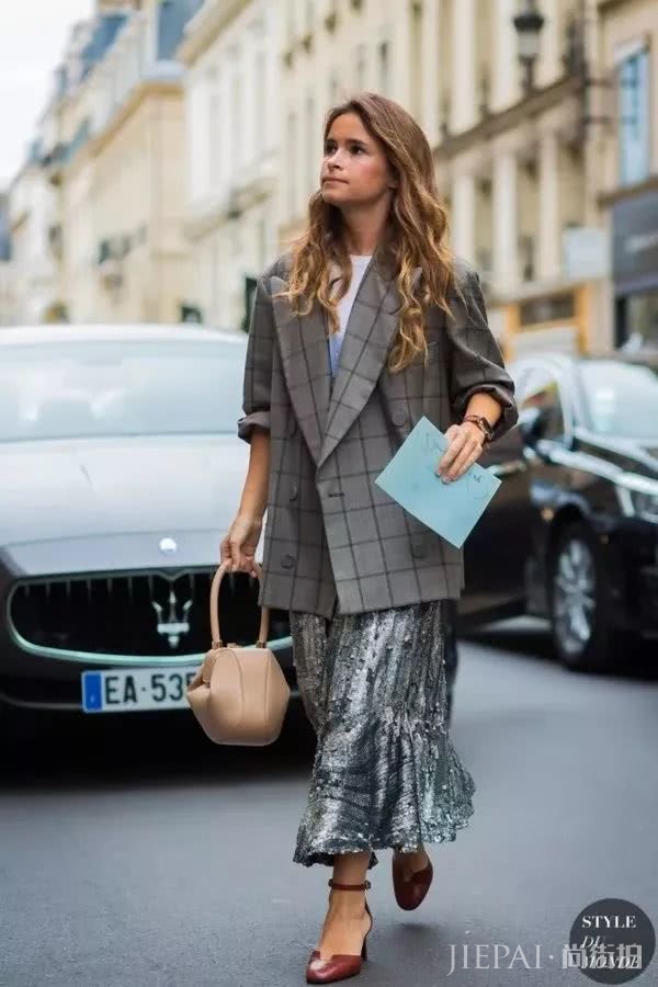 欧美街拍 穿上西装就帅气十足