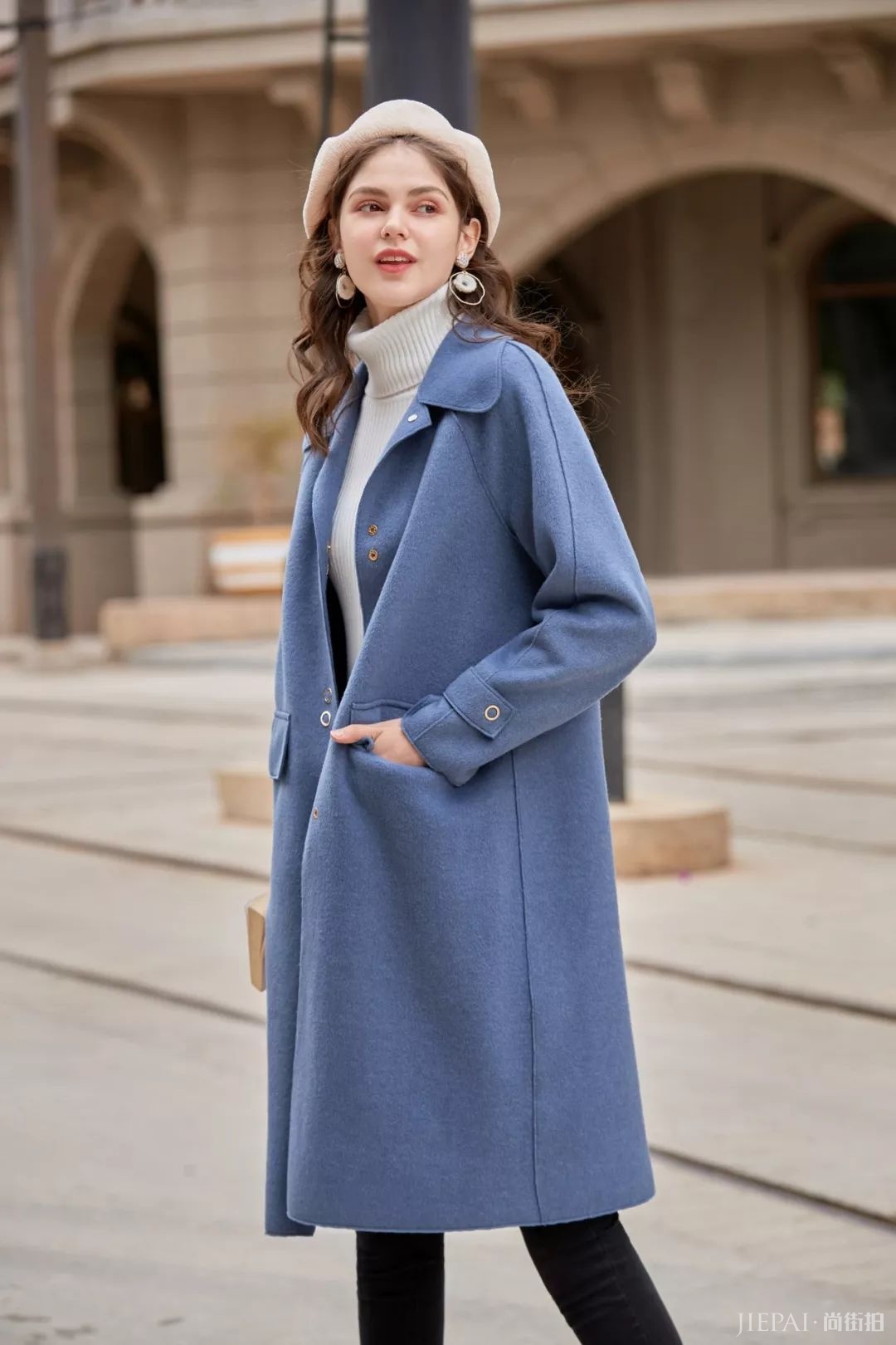 45件秋冬呢大衣，让你巨美巨有气质！
