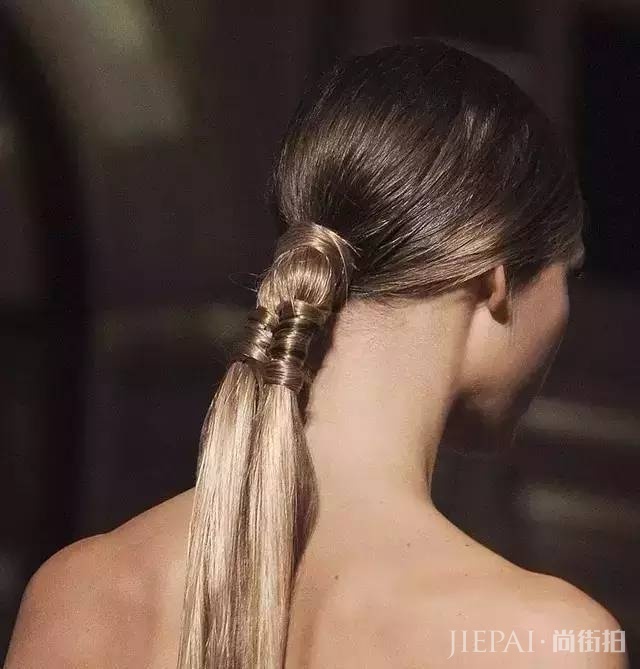 满大街都是半丸子头，我决定美的跟你不一样