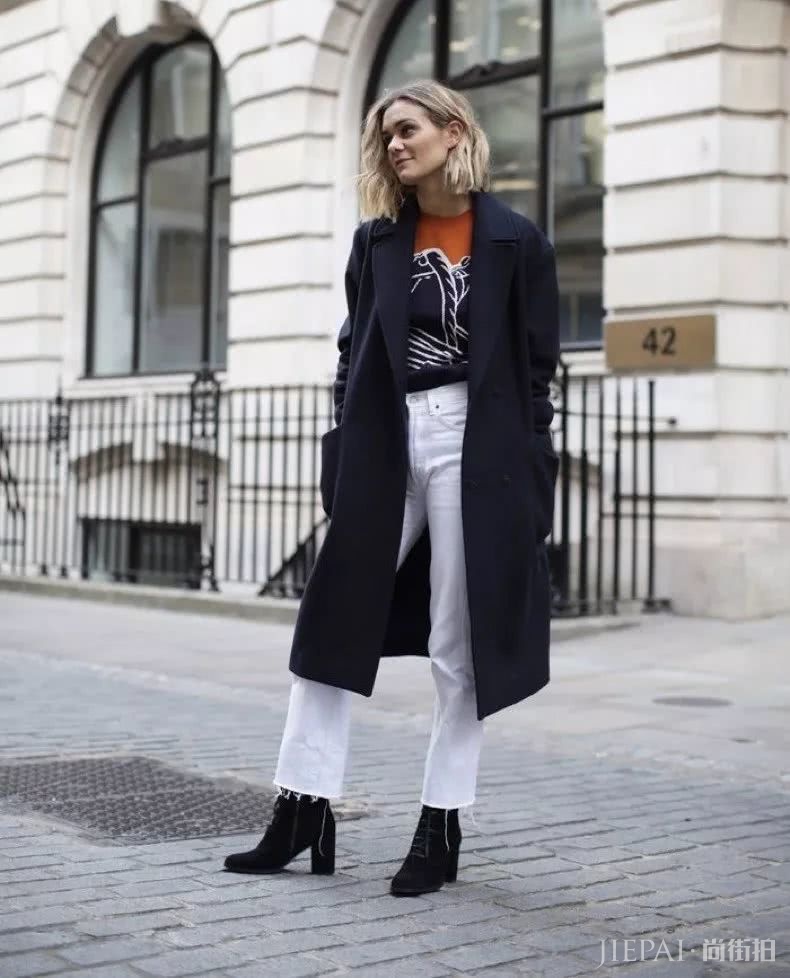 大衣+短靴=入冬最时髦方式！一起来看看本期欧美潮人街拍吧
