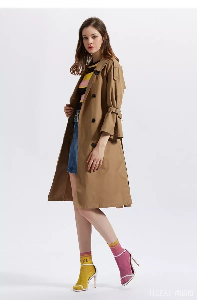 风衣配裙子，这样穿最美最高级！