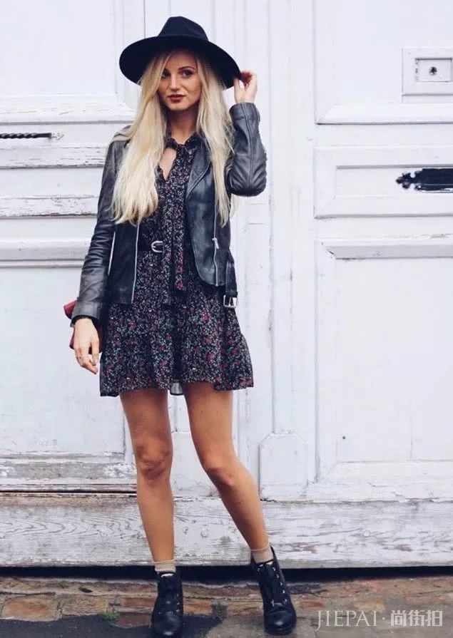 外套+裙子，秋冬这么穿时髦炸了