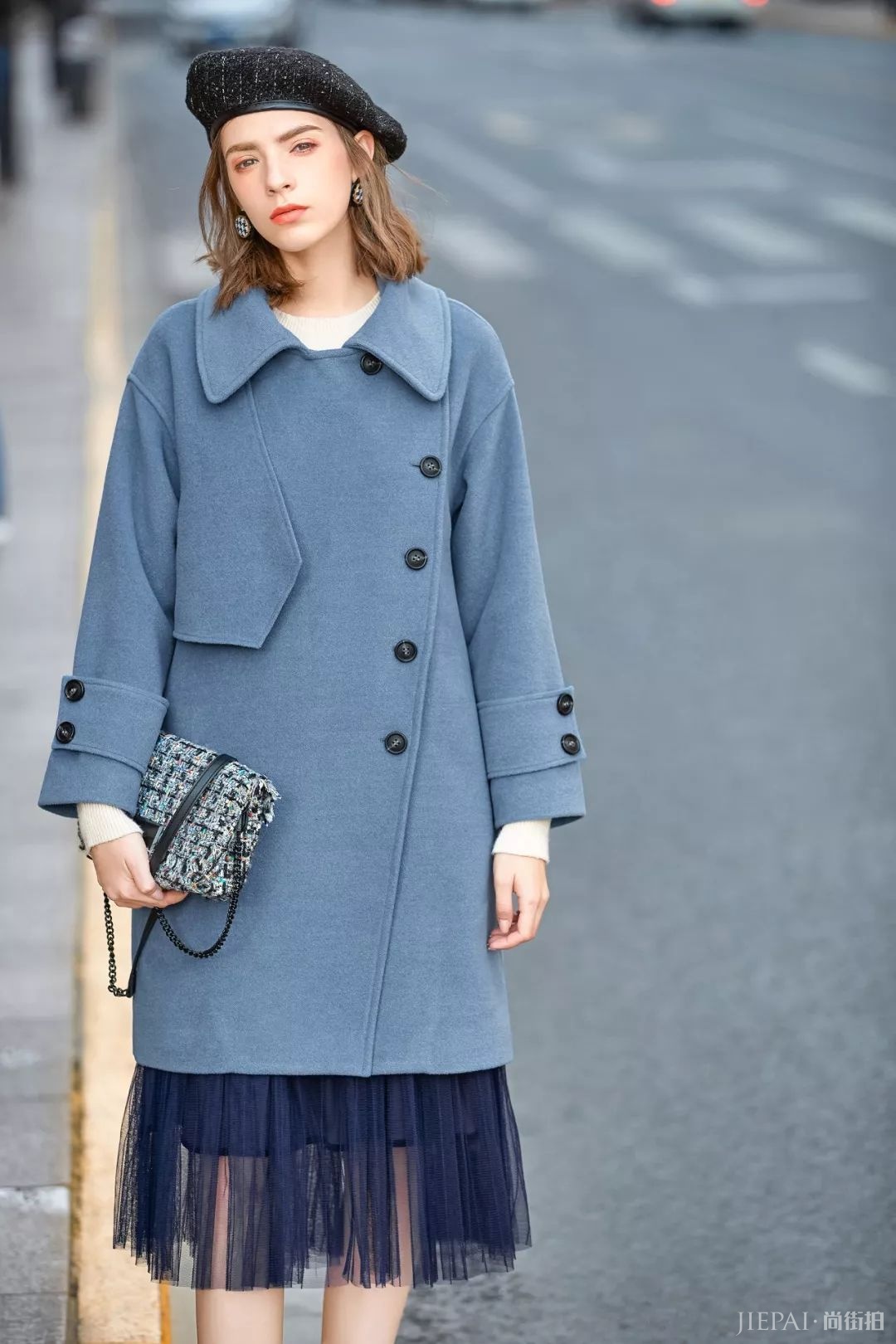 45件秋冬呢大衣，让你巨美巨有气质！