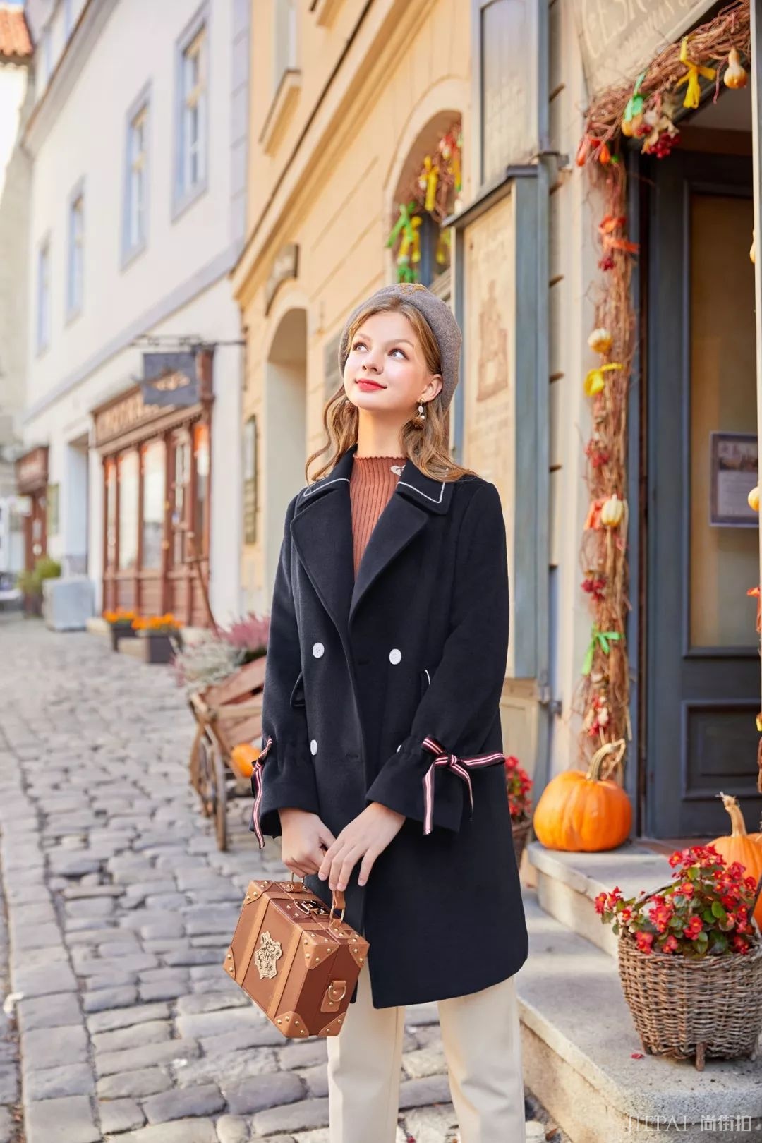 45件秋冬呢大衣，让你巨美巨有气质！