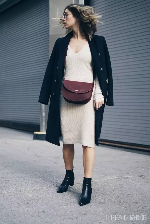大衣那么贵,别让内搭拉低你的档次!