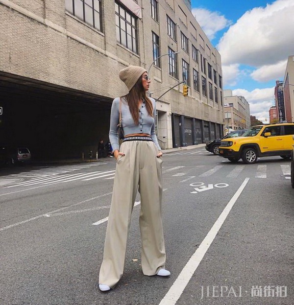 纽约时尚博主Danielle Bernstein 美式穿衣街拍