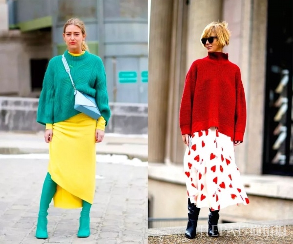 寒风刺骨的冬天怎么穿裙子好看!