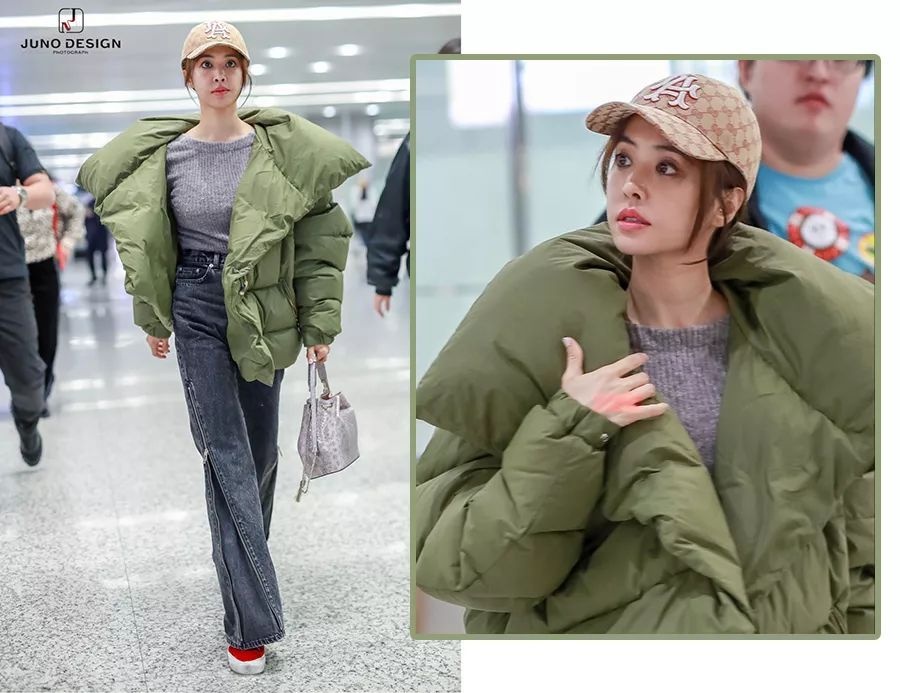 穿着秋裤和羽绒服的我,这个冬天也依然时髦不臃肿!