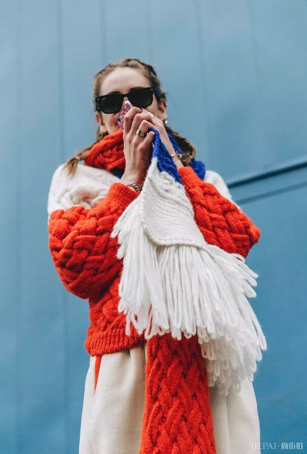 大衣+围巾这个冬日“王炸组合”,不穿你就真输了!!