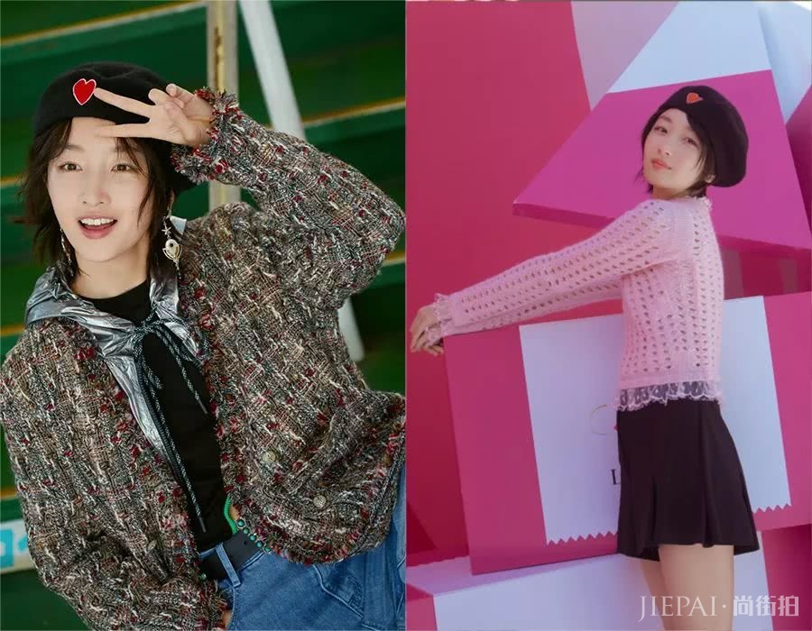 周冬雨最近带过的帽子,够开一家博物馆了