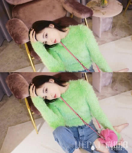 这件巴黎世家红配绿的衣服真丑,古力娜扎全靠自己颜值撑大梁