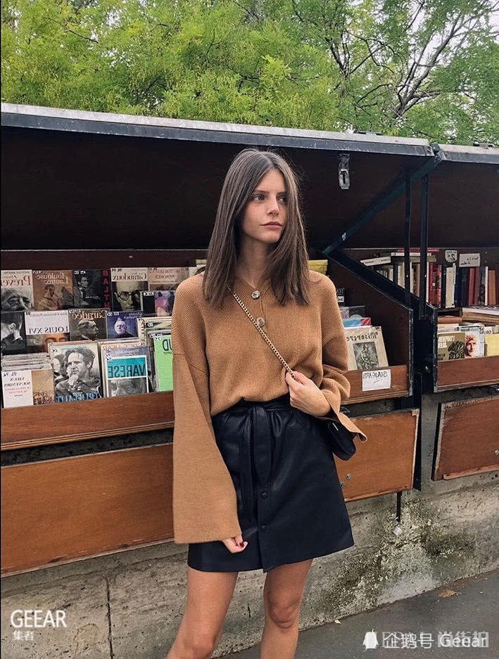 向穿搭达人学习这个小技巧，针织毛衣还有这些时髦的新穿法