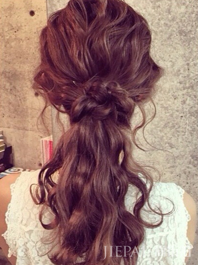 满大街都是半丸子头，我决定美的跟你不一样