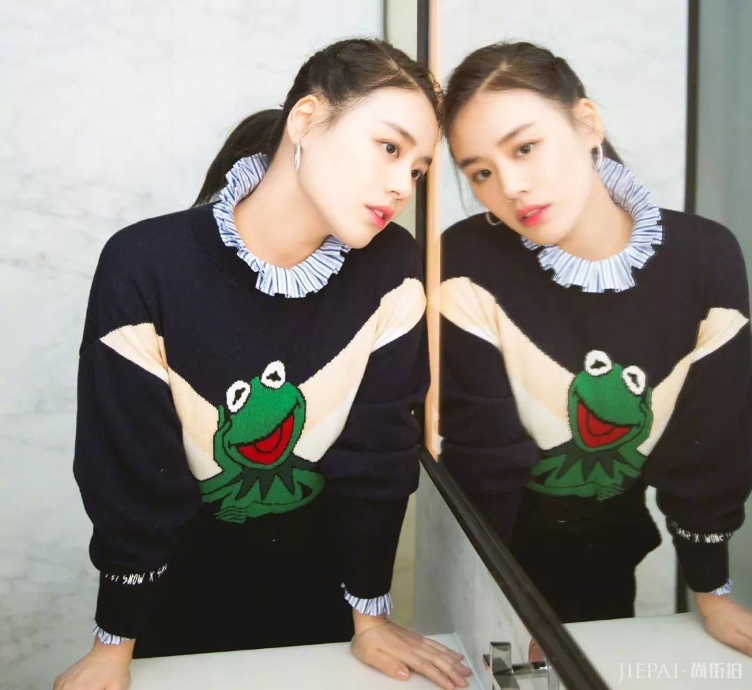 荷叶领真的谁穿谁好看